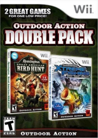 Remington Great American Bird Hunt and Shimano Xtreme Fishing Dual Pack Wii US box art